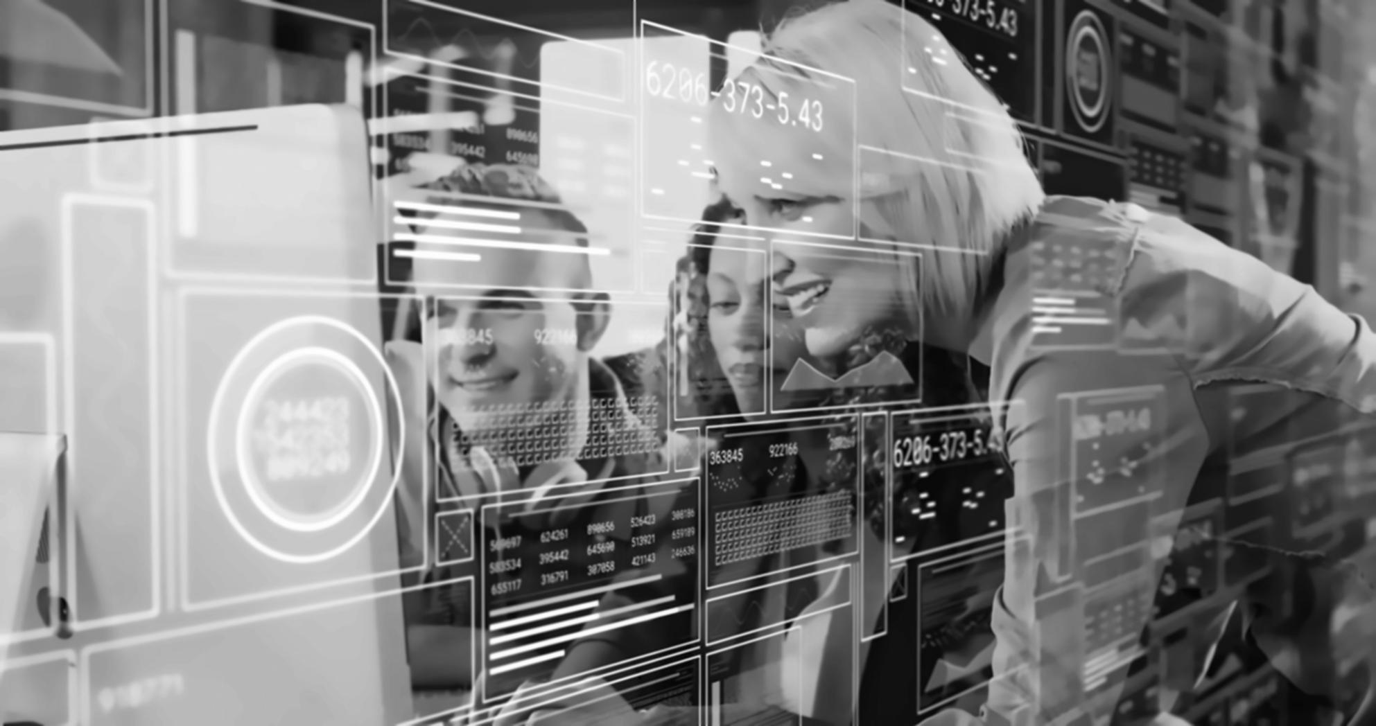 Multiple mobile devices arranged for comprehensive testing showing different app screens and performance metrics